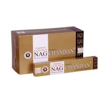 Vijayshree Wierook - Golden Nag Chandan - Masala Sandalwood Agarbathi - Groothandel Box - 12x15gr