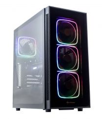 Intel 12100 RGB Game PC / Streaming Computer - RTX 3050 8GB - 16GB RGB RAM - 512GB SSD - Wi-Fi / Bluetooth - Matrexx 50