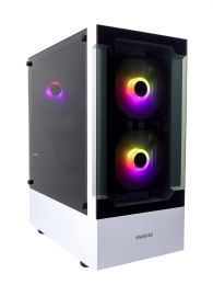 Intel i9 11900F 8-Core ELITE Game PC Wit / RGB Computer - RTX 4060 8GB - 32GB RAM - 1TB M2.0 SSD - WIN11 PRO - Gamdias E3 WHITE