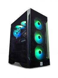 BitBull i5 14600K 14-Core Game PC – GeForce RTX 4070 SUPER – Liquid Cooled – 5.3GHz TURBO – 2TB Samsung Pro 990 M2 SSD – 32GB DDR5 RGB RAM – WiFi 6E|Bluetooth 5.3 - Windows 11 Professional