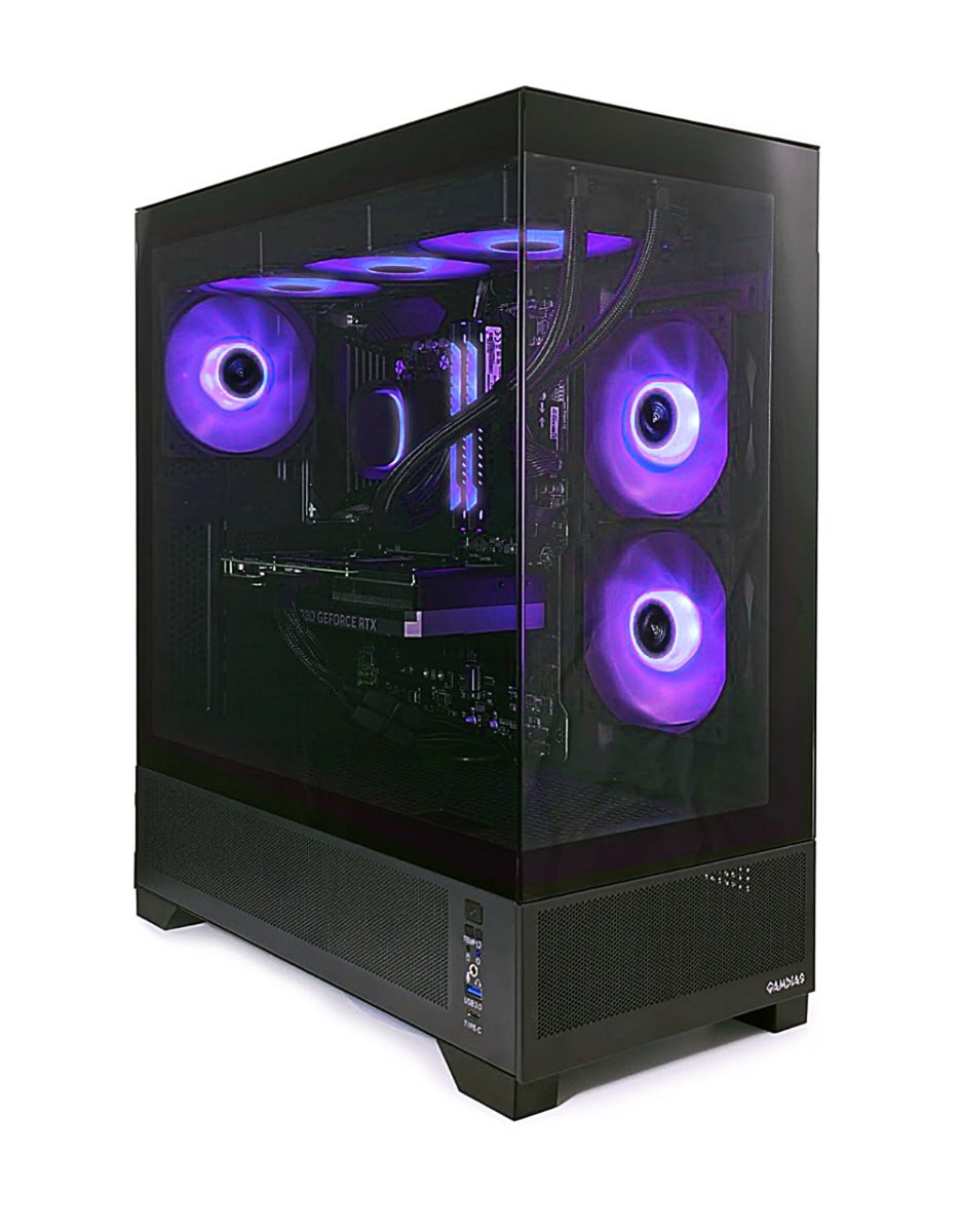 Intel i9 12900K 16-Core / RTX 4070 Ti SUPER 16GB - High-End 360 LIQUID COOLED Game PC - 32GB DDR5 RGB - 1TB M.2 SSD - MSI B760 Gaming Plus - WiFi 6E|Bluetooth 5.3|LAN 2.5Gbps - Gamdias Atlas M1 Aquarium Case